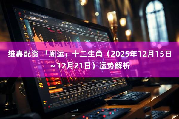 维嘉配资 「周运」十二生肖（2025年12月15日～12月21日）运势解析
